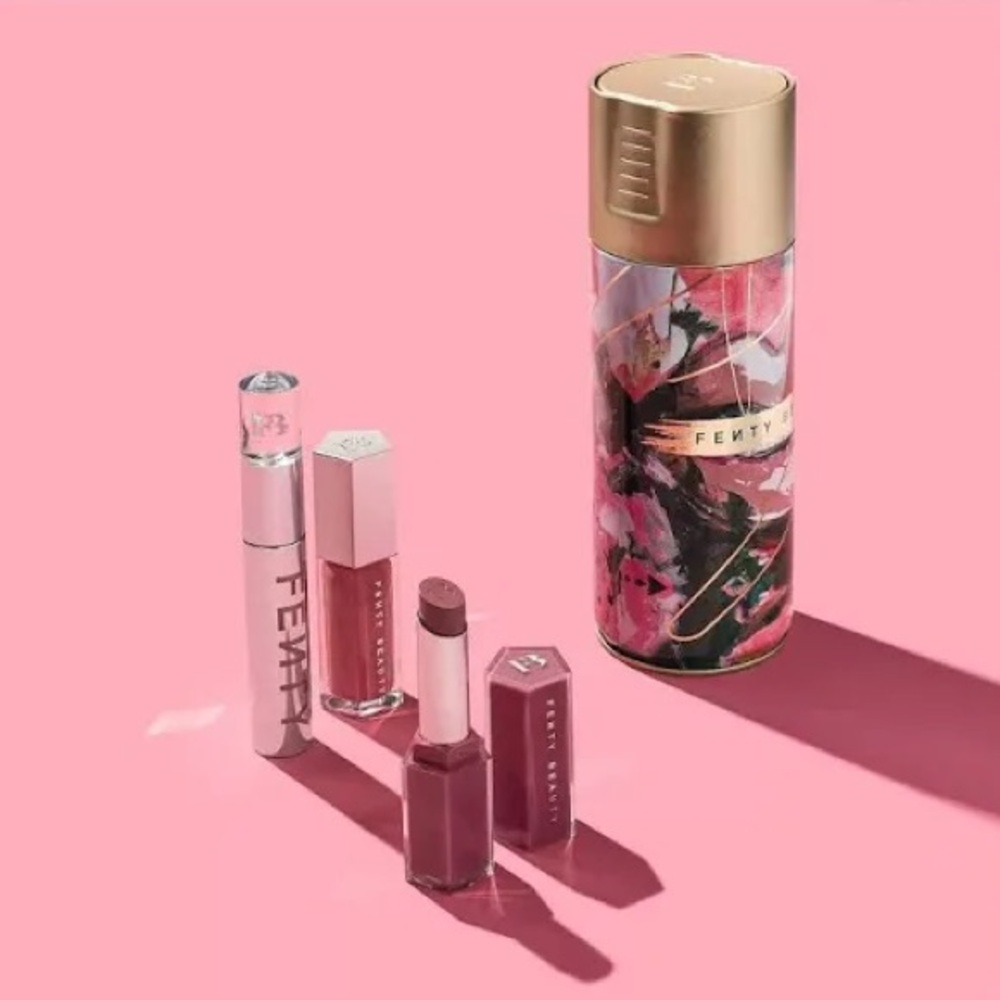FENTY Beauty It`s Riri-szn Lip Set Gloss Bomb Icon Lipstick Gloss Stix - Picture 16 of 16